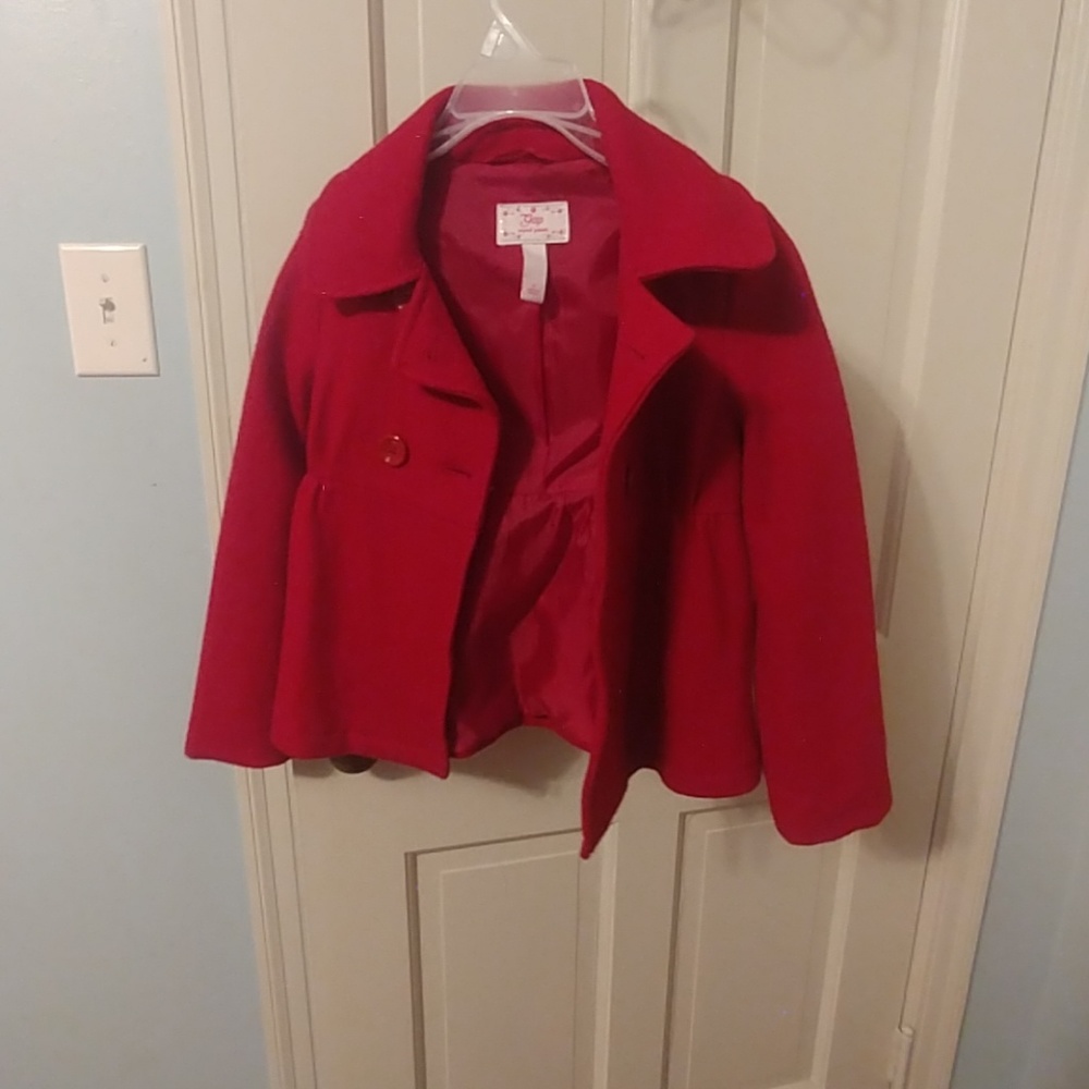 Girls wool coat size M